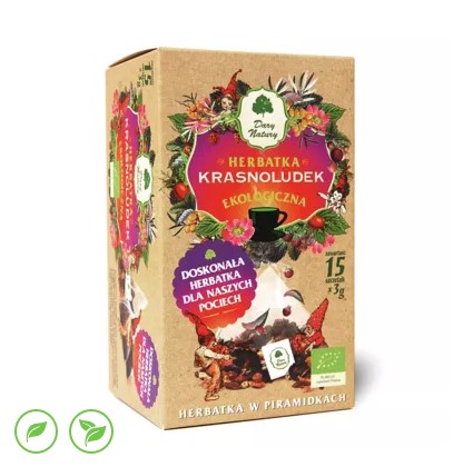 HERBATKA DLA DZIECI KRASNOLUDEK PIRAMIDKI BIO (15 x 3g) 45g