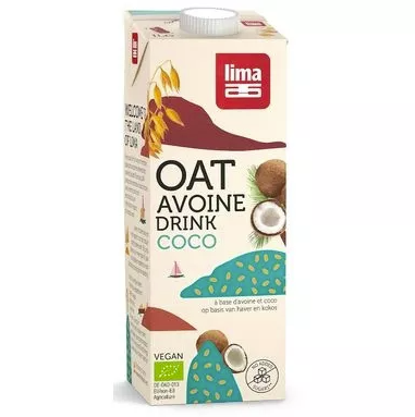 Napój owsiano kokosowy bez dodatku cukru BIO