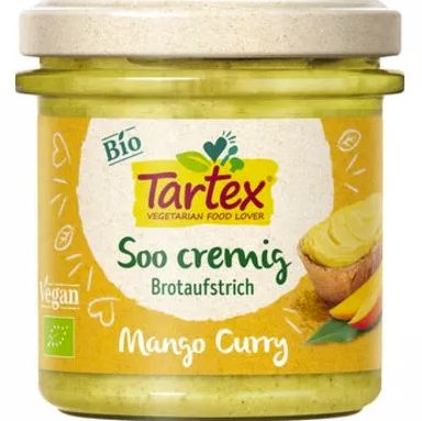 PASTA KREMOWA Z MANGO I CURRY BEZGLUTENOWA BIO 140g