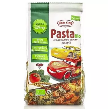 makaron bio disney auta