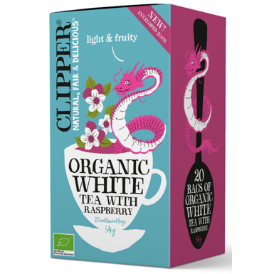 HERBATA BIAŁA Z MALINĄ BIO (20 x 1,7g) 34g 