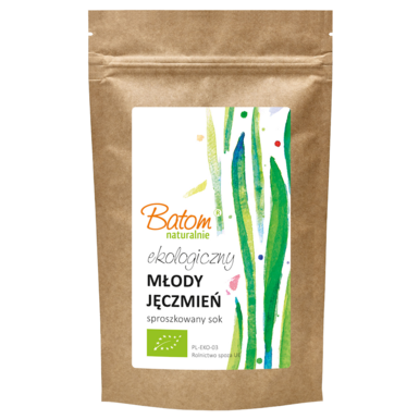 SOK Z MŁODEGO JĘCZMIENIA SPROSZKOWANY BIO 100g 