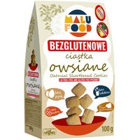 CIASTKA OWSIANE BEZ CUKRU BEZGLUTENOWE 100g 24646