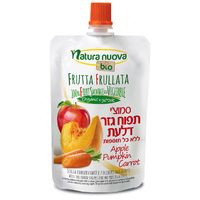 PRZECIER OWOCOWO WARZYWNY JABŁKO MARCHEW DYNIA BEZ DODATKU CUKRÓW BIO 100g 12834