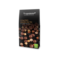 ORZECHY LASKOWE W CZEKOLADZIE PRALINOWEJ BEZ DODATKU CUKRÓW BEZGLUTENOWE BIO 60g 27085