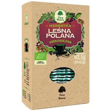 HERBATKA LEŚNA POLANA BIO (25 x 2,5g) 62,5g 