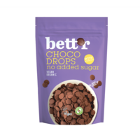 DROPSY CZEKOLADOWE BEZ DODATKU CUKRÓW BIO 200g 25671