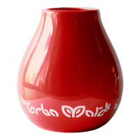 MATERO CERAMICZNE CZERWONE 350ml 12882