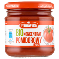 KONCENTRAT POMIDOROWY 22 % 24 % BIO 185g 8725