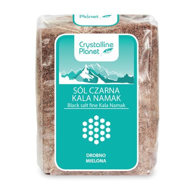 SÓL CZARNA KALA NAMAK DROBNO MIELONA 600g 