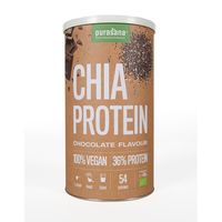 BIAŁKO Z NASION CHIA O SMAKU CZEKOLADOWYM BEZGLUTENOWE BIO 400g 18893