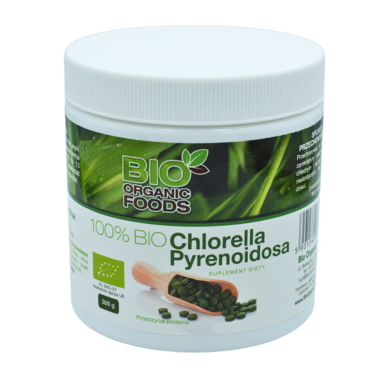 CHLORELLA PYRENOIDOSA BIO (250 mg) 1200 TABLETEK 
