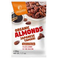 MIGDAŁY PRAŻONE W SOSIE TAMARI BEZGLUTENOWE BIO 50g 18262