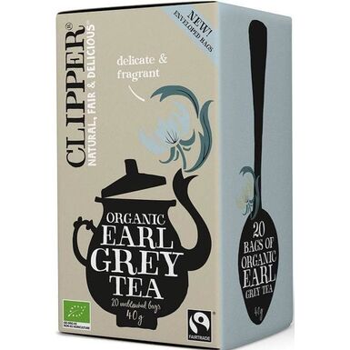 HERBATA CZARNA EARL GREY FAIR TRADE BIO (20 x 2g) 40g 