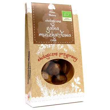 GAŁKA MUSZKATOŁOWA CAŁA BIO 30g 