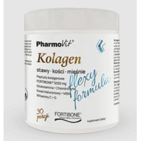 KOLAGEN O SMAKU BANANOWYM FLEXY FORMULA BEZGLUTENOWY W PROSZKU 196g 26967