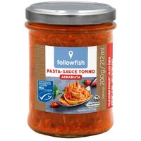 SOS POMIDOROWY W STYLU ARRABBIATA BIO Z TUŃCZYKIEM BIAŁYM MSC 200g 22296