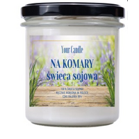 ŚWIECA SOJOWA NA KOMARY 150ml 24463