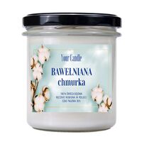 ŚWIECA SOJOWA BAWEŁNIANA CHMURKA 150ml 24065