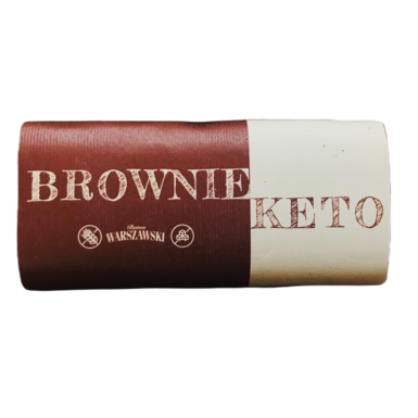 BATON BROWNIE KETO BEZ DODATKU CUKRÓW BEZGLUTENOWY 50g 