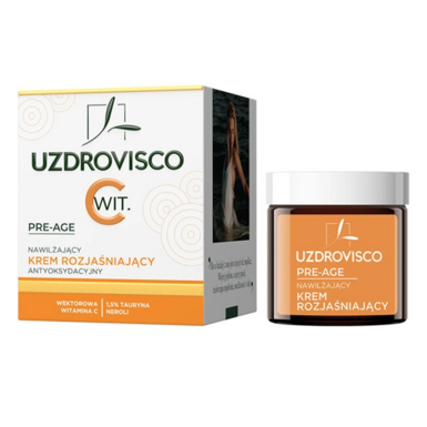 KREM DO TWARZY ROZJAŚNIAJĄCY NAWILŻAJĄCY ANTYOKSYDACYJNY 50ml 
