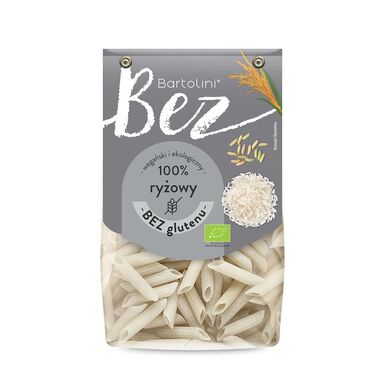 MAKARON (RYŻOWY) PENNE BEZGLUTENOWY BIO 250g 