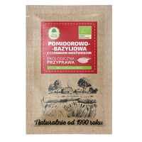 PRZYPRAWA POMIDOROWO BAZYLIOWA Z CZOSNKIEM NIEDŹWIEDZIM BIO 15g 29671