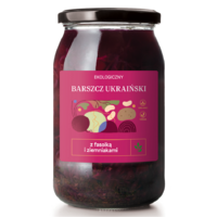 ZUPA BARSZCZ UKRAIŃSKI Z FASOLKĄ I ZIEMNIAKAMI BIO 900ml 21032
