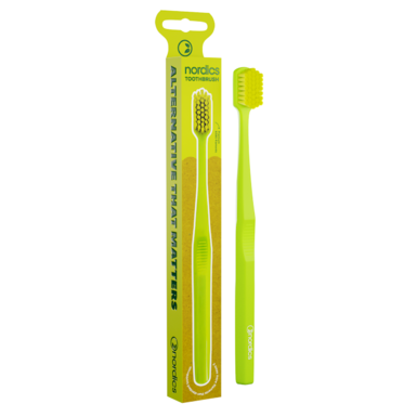 SZCZOTECZKA DO ZĘBÓW Z TWORZYWA PLA ZIELONA 6580 MIĘKKA 