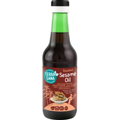 OLEJ SEZAMOWY (Z PRAŻONYCH NASION) BEZGLUTENOWY BIO 250ml 