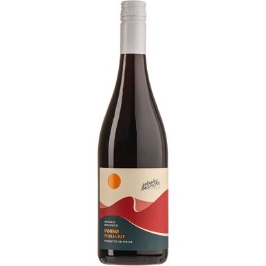 WINO STRADE BIANCHE PUGLIA IGT CZERWONE WYTRAWNE BIO 0,75L (WŁOCHY)