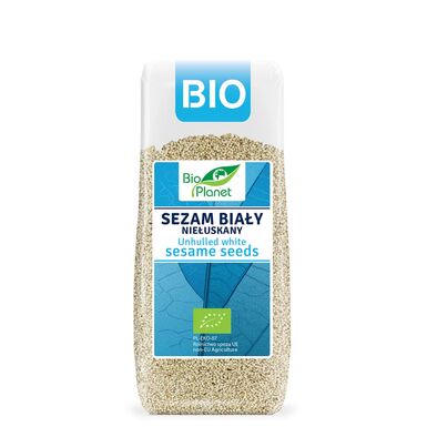 SEZAM BIAŁY NIEŁUSKANY BIO 200g 
