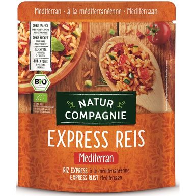 EKSPRESOWY RYŻ DŁUGOZIARNISTY PARBOILED Z WARZYWAMI BIO 250g 