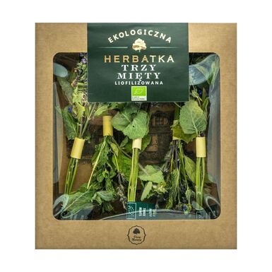 HERBATKA LIOFILIZOWANA TRZY RODZAJE MIĘTY BIO (5 x 1,5g) 7,5g 