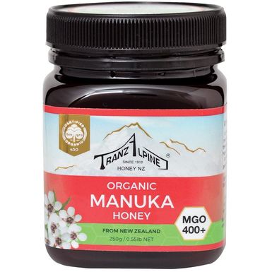 MIÓD MANUKA MGO 400+ BIO 250g 