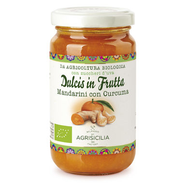 MUS Z MANDARYNEK Z KURKUMĄ BIO 240g 