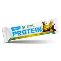 BATON PROTEINOWY BANANOWY W CZEKOLADZIE MLECZNEJ BEZGLUTENOWY 50g 24141