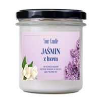 ŚWIECA SOJOWA JAŚMIN Z BZEM 150ml 24068