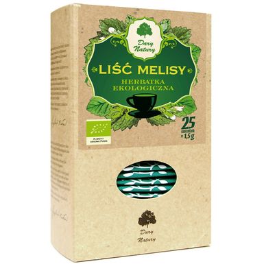 HERBATKA LIŚĆ MELISY BIO (25 x 1,5g) 37,5g 