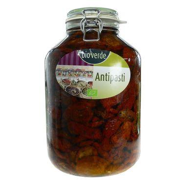 POMIDORY SUSZONE NA SŁOŃCU W OLEJU BIO 4,75kg (SŁOIK) 