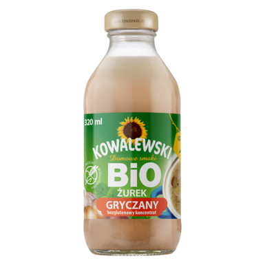 ŻUREK GRYCZANY BEZGLUTENOWY KONCENTRAT BIO 320ml 