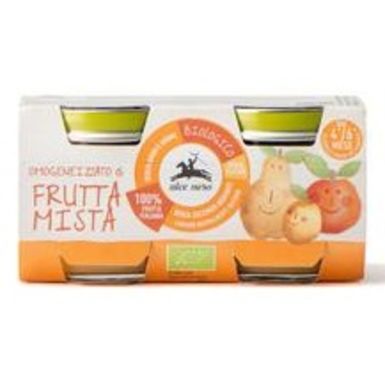 4 mc PRZECIER OWOCOWY MIX BEZ DODATKU CUKRÓW BIO (2 x 80g) 160g 