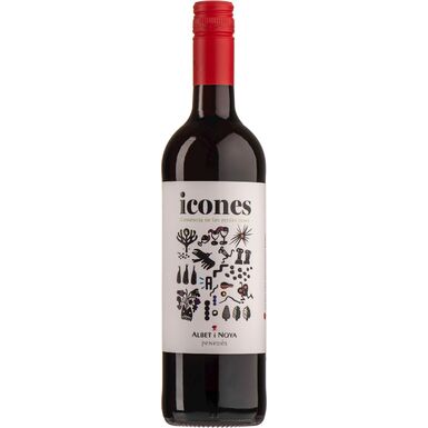 WINO ICONES NEGRE ALBET I NOYA CZERWONE WYTRAWNE BIO 0,75L (HISZPANIA)