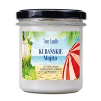ŚWIECA SOJOWA ZAPACHOWA KUBAŃSKIE MOJITO 300ml 23957