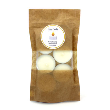 ŚWIECZKI TEALIGHT SOJOWE (6 x 15g) 90g 