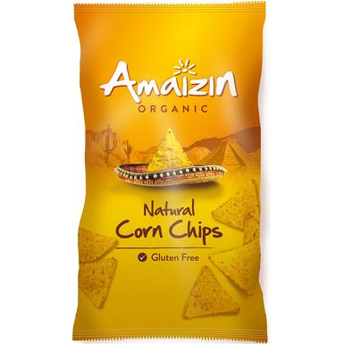 CHIPSY TORTILLA KUKURYDZIANE SOLONE BEZGLUTENOWE BIO 250g 