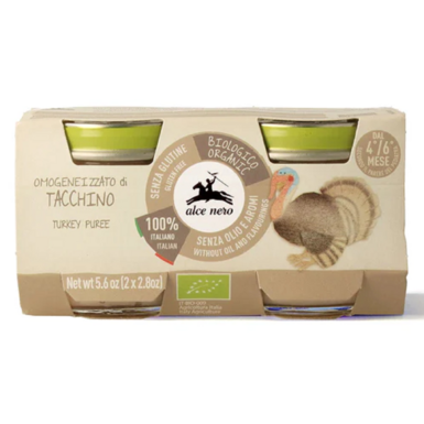 MIĘSO INDYKA BEZGLUTENOWE OD 4 MIESIĄCA BIO (2 x 80g) 160g 