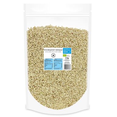 RYŻ BRĄZOWY OKRĄGŁY BIO 5kg 