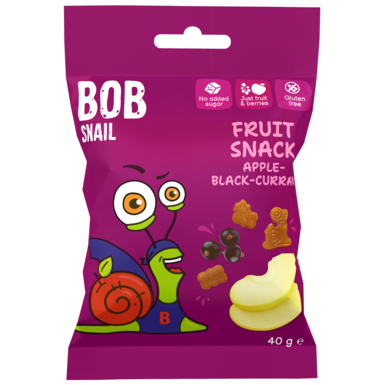 ŻELKI JABŁKO CZARNA PORZECZKA BEZ ŻELATYNY BEZGLUTENOWE 40g 