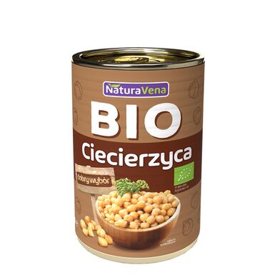 CIECIERZYCA W ZALEWIE BEZ DODATKU SOLI BIO 400g (240g) 